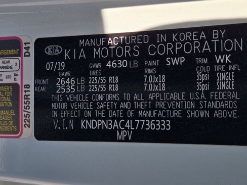 Used 2020 Kia Sportage EX w/ EX Technology Package FWD image 14