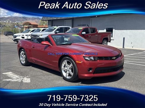 Used 2015 Chevrolet Camaro LT RWD image 1