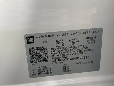 Used 2022 Chevrolet Blazer RS w/ Enhanced Convenience Package AWD/4WD image 13