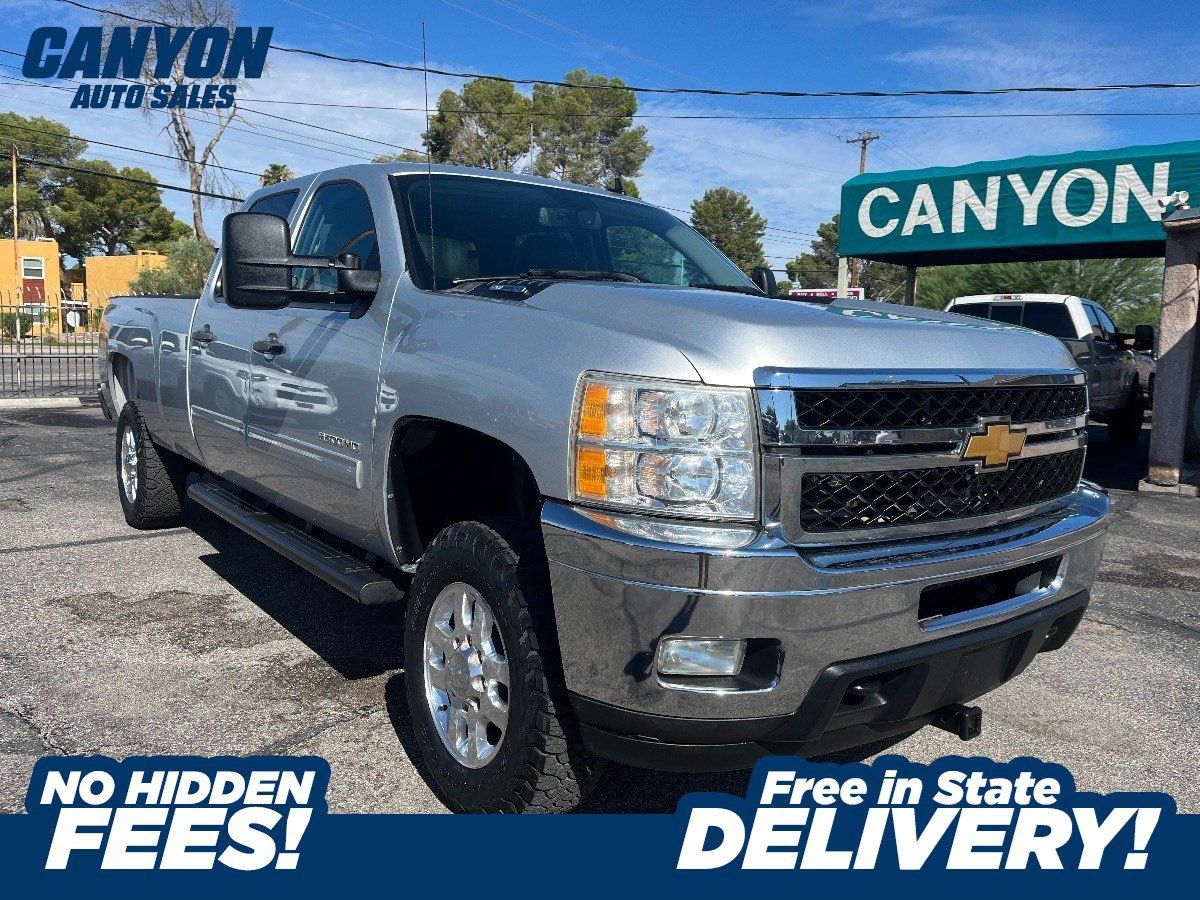 Used 2014 Chevrolet Silverado 3500 LT w/ Interior Plus Package AWD/4WD image 1