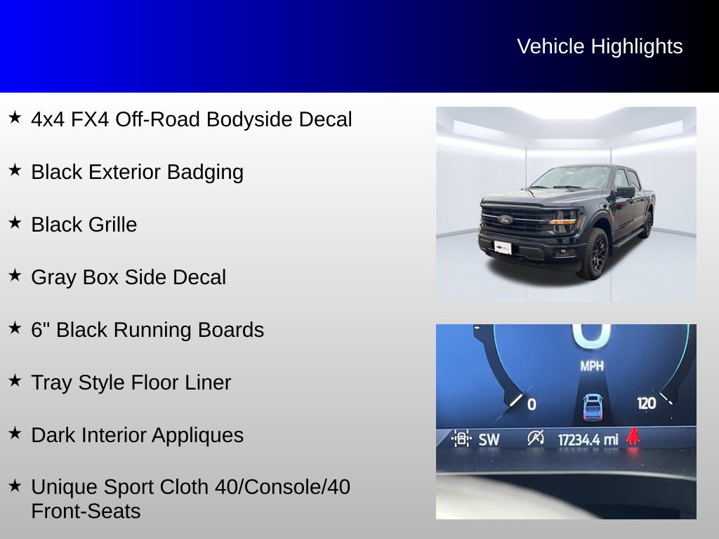 Used 2024 Ford F150 XLT w/ FX4 Off-Road Package AWD/4WD image 20
