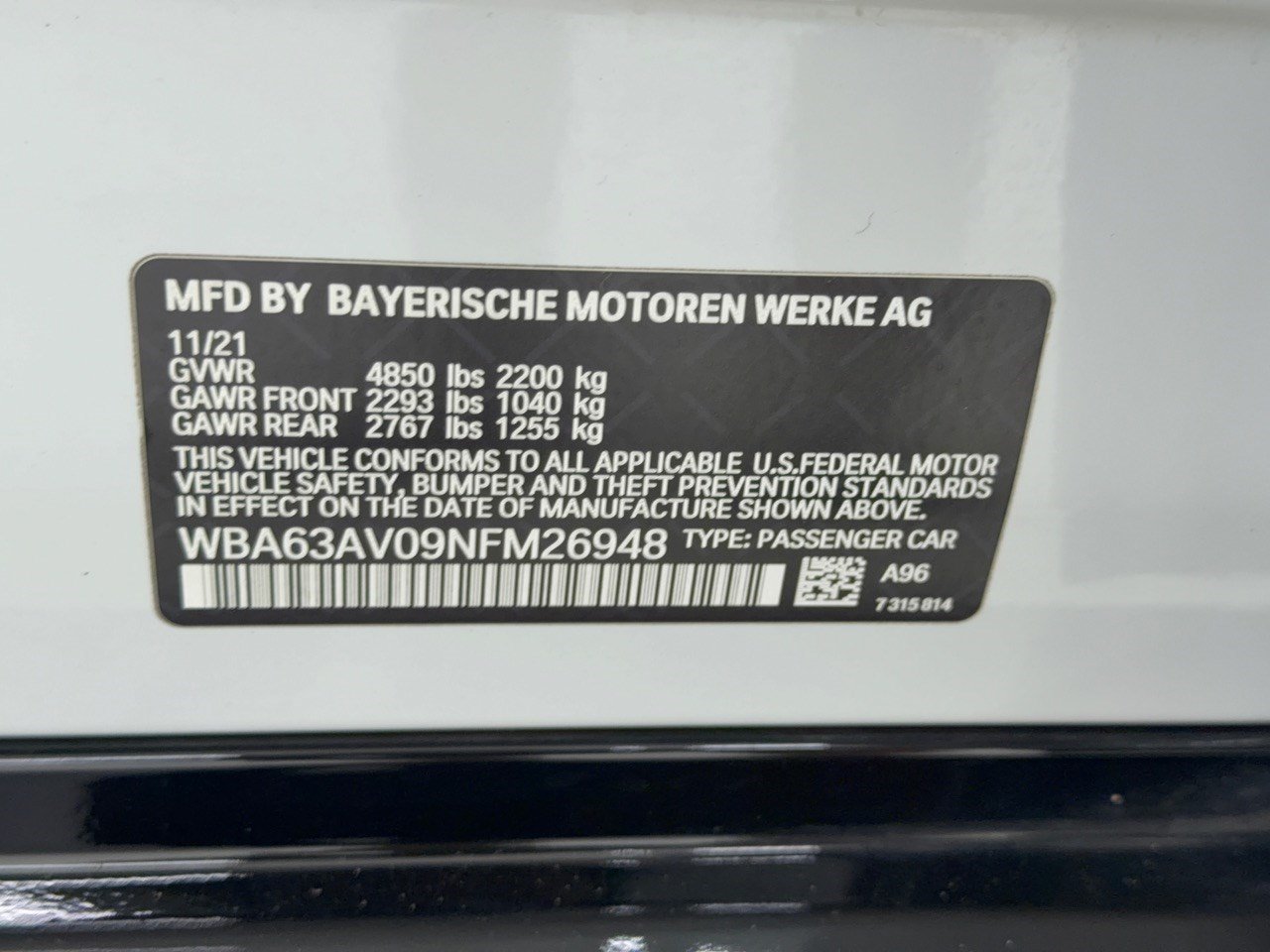 Used 2022 BMW 430i Gran Coupe w/ M Sport Package RWD image 31
