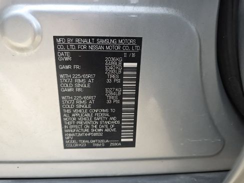 Used 2017 Nissan Rogue SV image 15