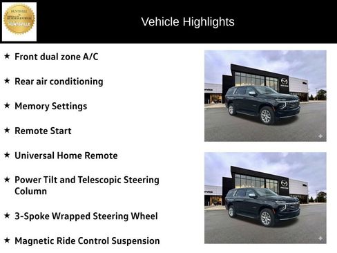 Used 2025 Chevrolet Tahoe Premier w/ Sun And Tow Package AWD/4WD image 12