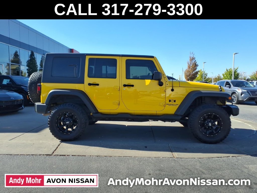 Used 2008 Jeep Wrangler Unlimited X AWD/4WD image 8