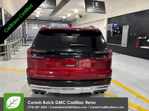 Certified 2025 GMC Acadia Denali w/ LPO, Floor Liner Package AWD/4WD image 7