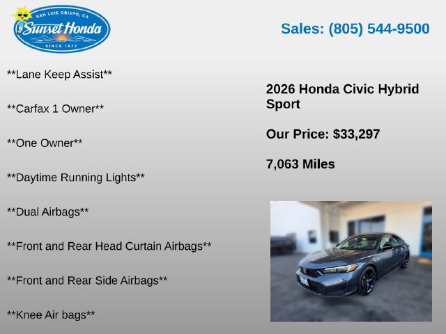 Used 2026 Honda Civic Sport image 6