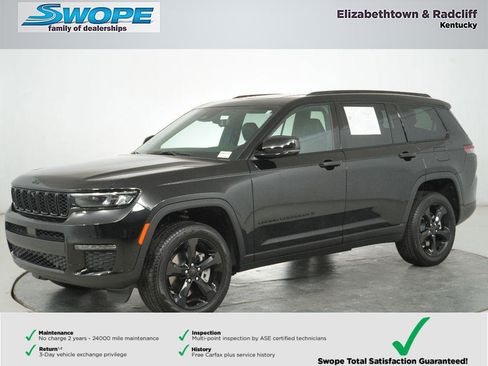 Certified 2025 Jeep Grand Cherokee L Limited w/ Luxury Tech Group II image 8