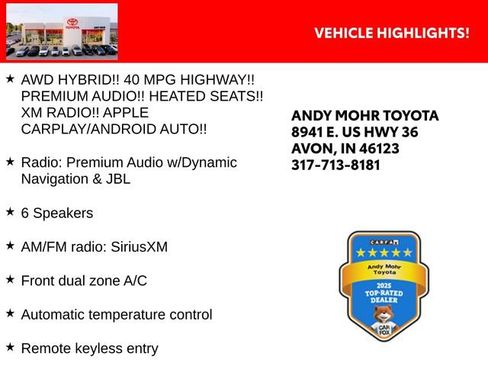 Used 2022 Toyota Venza XLE AWD/4WD image 2