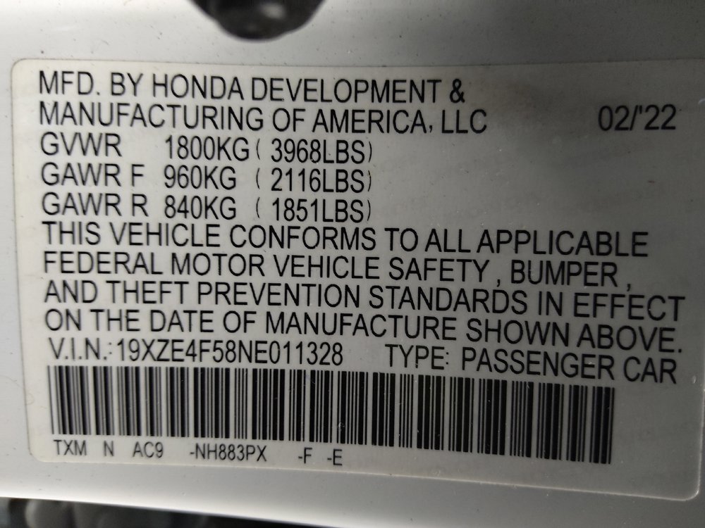 Used 2022 Honda Insight EX image 33