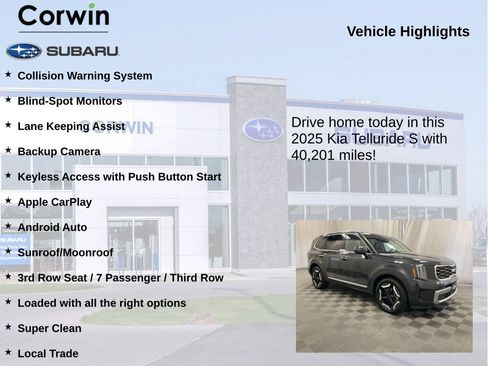 Used 2025 Kia Telluride S AWD/4WD image 6