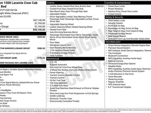 Used 2016 RAM 1500 Laramie w/ Convenience Group AWD/4WD image 4