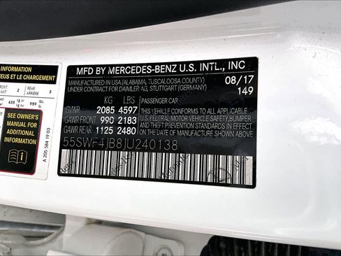 Certified 2018 Mercedes-Benz C 300 Sedan image 37