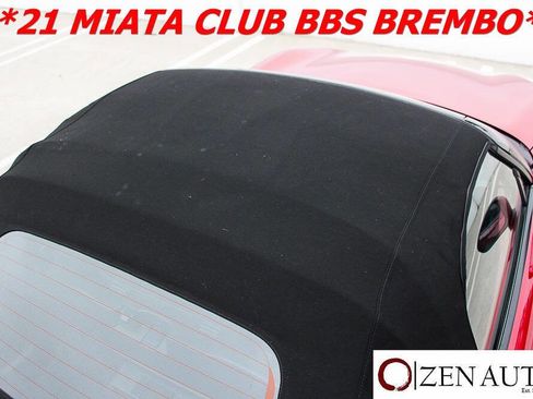Used 2021 MAZDA MX-5 Miata Club w/ Brembo/BBS Recaro Package image 12