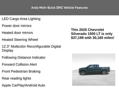 Used 2025 Chevrolet Silverado 1500 LT AWD/4WD image 15