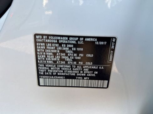 Used 2018 Volkswagen Atlas SE image 36