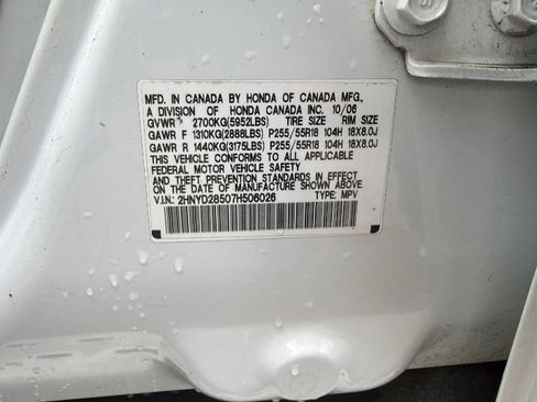 Used 2007 Acura MDX Sport Utility 4D image 20