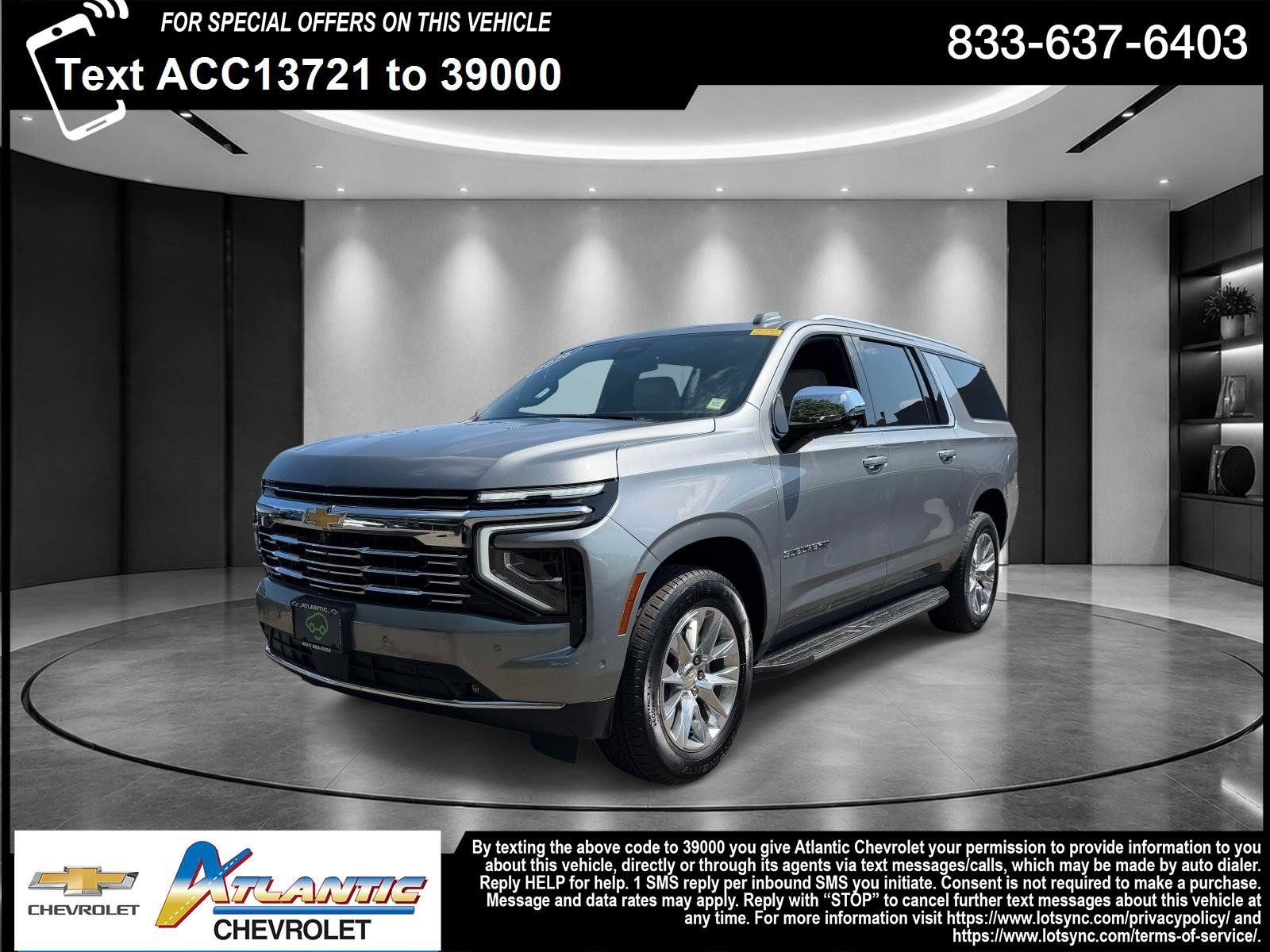 Certified 2026 Chevrolet Suburban Premier AWD/4WD image 1
