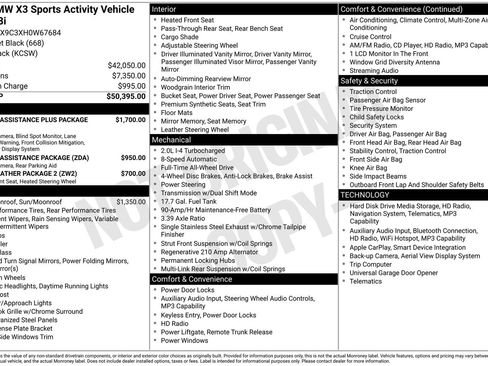 Used 2017 BMW X3 xDrive28i image 28