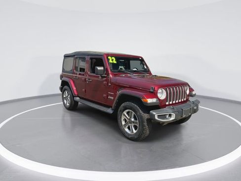Used 2022 Jeep Wrangler Unlimited Sahara w/ Cold Weather Group image 2