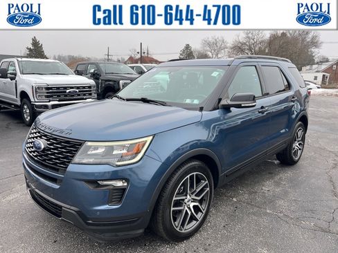 Certified 2018 Ford Explorer Sport image 1