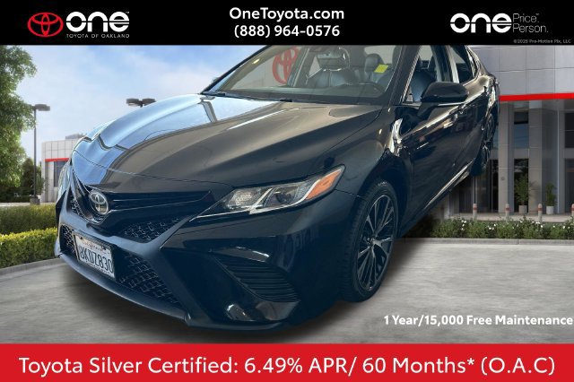 Certified 2019 Toyota Camry SE w/ Convenience Package FWD image 1