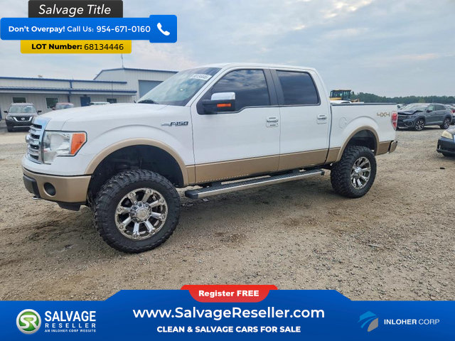 Used 2014 Ford F150 Lariat w/ Lariat Chrome Package AWD/4WD image 1