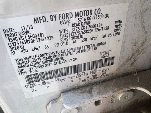 Used 2014 Ford F350 King Ranch w/ FX4 Off-Road Package AWD/4WD image 2