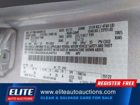 Used 2016 Ford Escape SE image 18