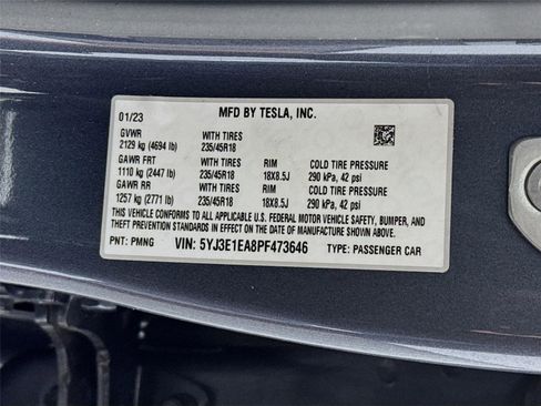 Used 2023 Tesla Model 3 Standard Range RWD image 30