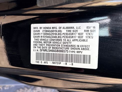 Used 2016 Honda Odyssey EX-L image 30