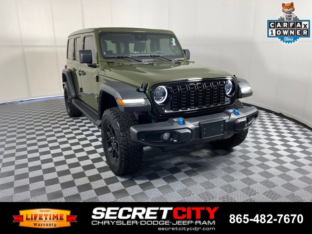 Used 2024 Jeep Wrangler Unlimited AWD/4WD image 1