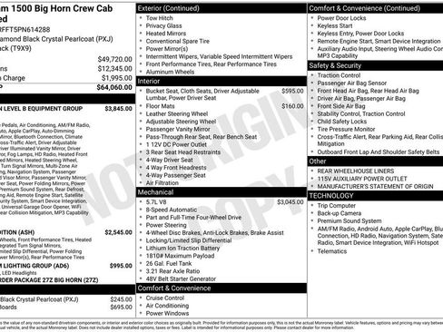 Used 2023 RAM 1500 Big Horn AWD/4WD image 2