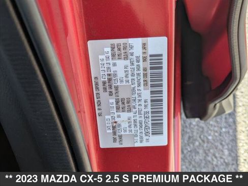 Used 2023 MAZDA CX-5 AWD 2.5 S w/ Premium Package image 23