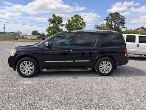 Used 2015 Nissan Armada Platinum w/ 2nd Row Captain Seat Package RWD image 2