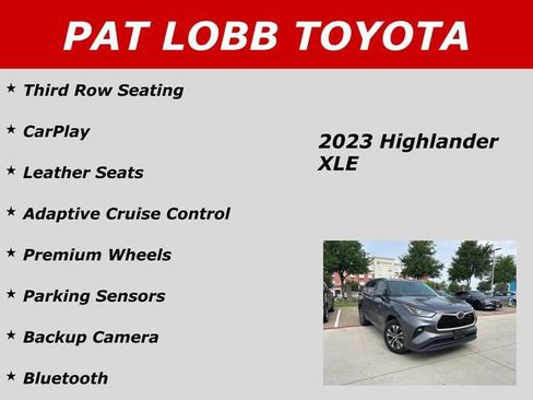 Used 2023 Toyota Highlander XLE FWD image 30