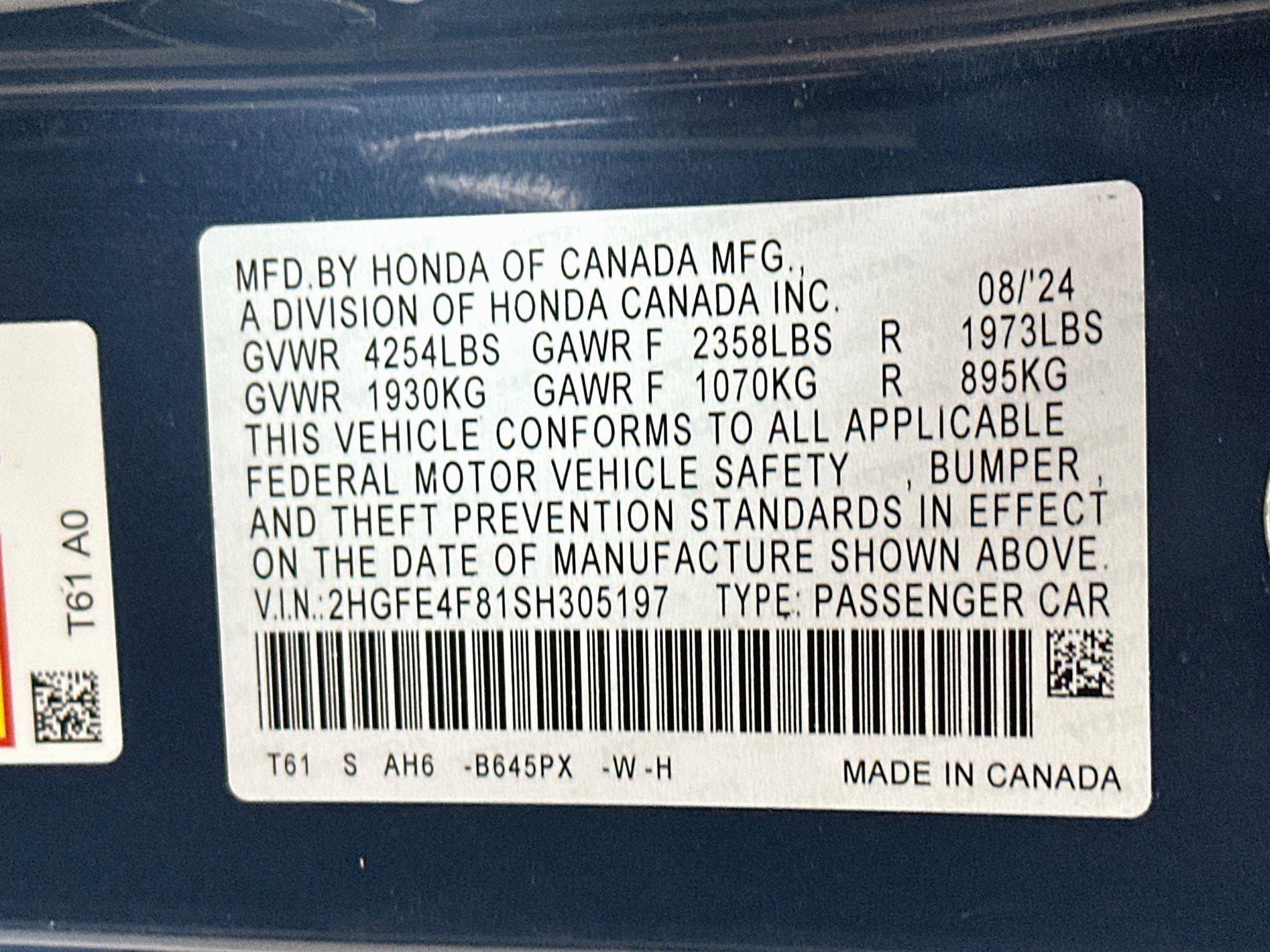 Used 2025 Honda Civic Sport image 30