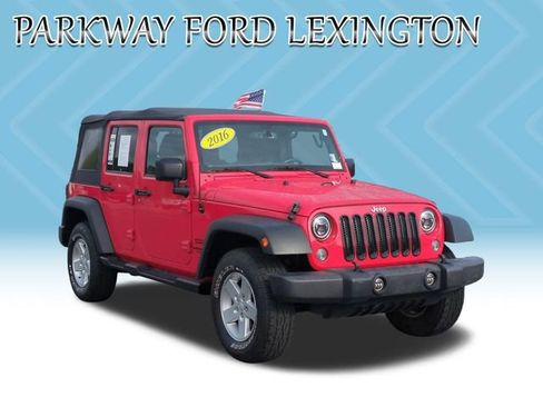 Used 2016 Jeep Wrangler Unlimited Sport w/ Quick Order Package 24S AWD/4WD image 7