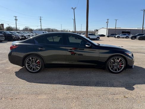 Used 2023 INFINITI Q50 Red Sport 400 w/ Black Opal Edition image 8
