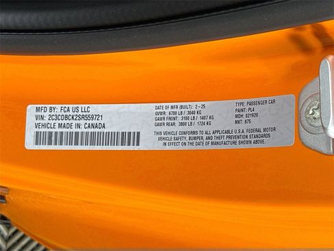 Used 2025 Dodge Charger R/T w/ Quick Order Package 25M R/T image 34