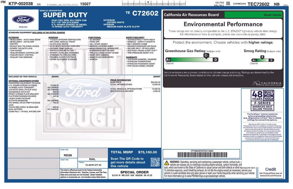 Used 2026 Ford F350 XLT AWD/4WD image 7