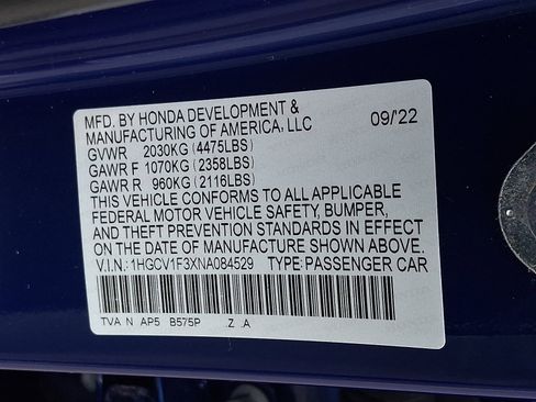 Used 2022 Honda Accord Sport image 25