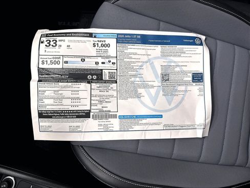 New 2026 Volkswagen Jetta SE FWD image 14