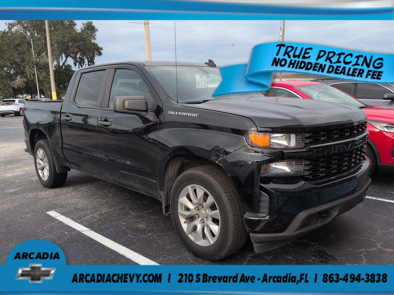 Used 2021 Chevrolet Silverado 1500 Custom RWD image 2