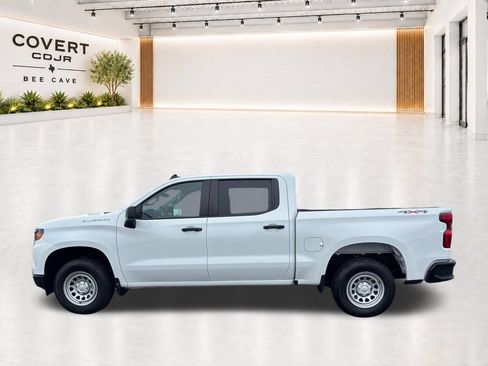 Used 2025 Chevrolet Silverado 1500 W/T w/ LPO, Dark Essentials Package AWD/4WD image 8