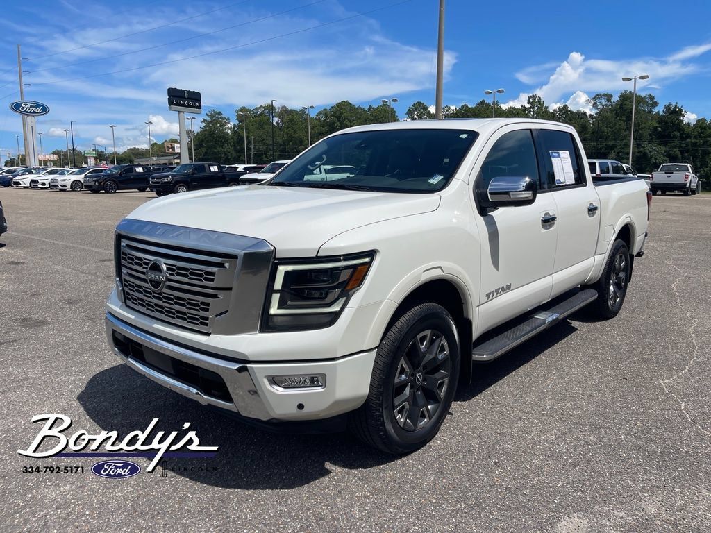 Used 2023 Nissan Titan Platinum Reserve w/ Moonroof Package AWD/4WD image 3