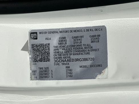 Used 2024 Chevrolet Silverado 1500 W/T w/ WT Fleet Convenience Package image 21