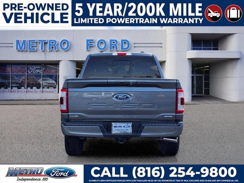Used 2022 Ford F150 Lariat w/ Equipment Group 502A High AWD/4WD image 4