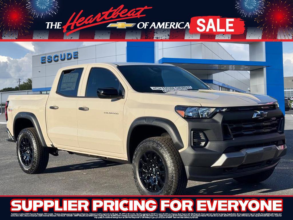 New 2026 Chevrolet Colorado Trail Boss AWD/4WD image 1