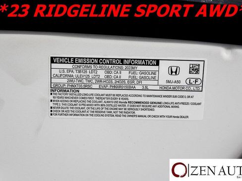 Used 2023 Honda Ridgeline Sport image 64